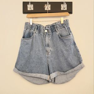 H&M Paperbag Waist Mom Short